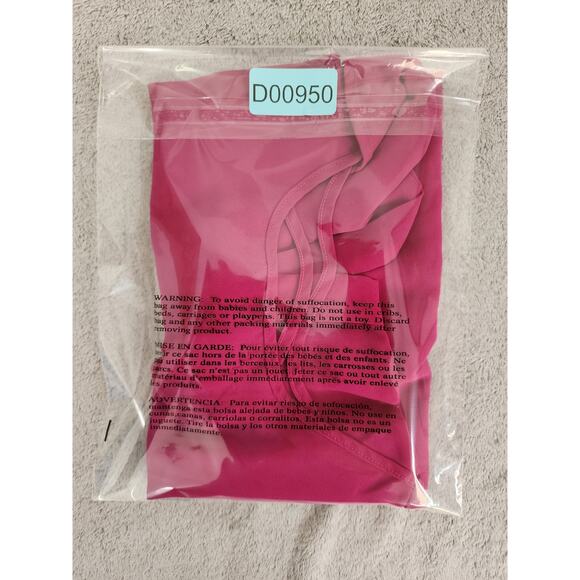 Pink Rose Scoop Neck Lattice Cutout Back Cuffed Sleeve Blouse Size M Pink Office - Picture 8 of 8